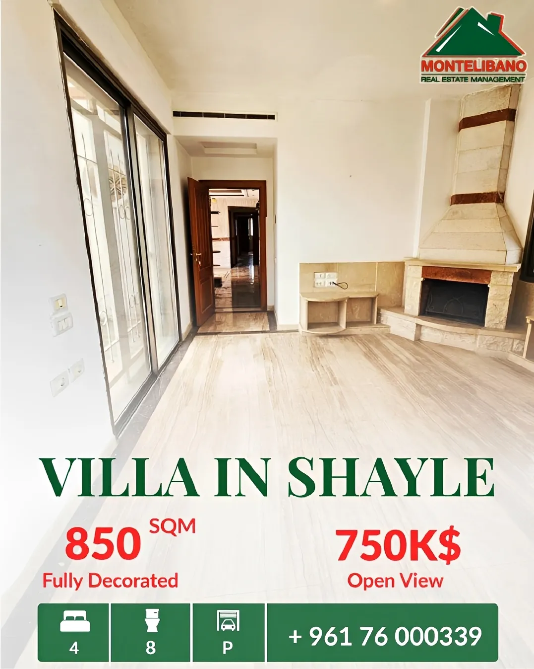 Villa for sale in Sehayleh, Lebanon