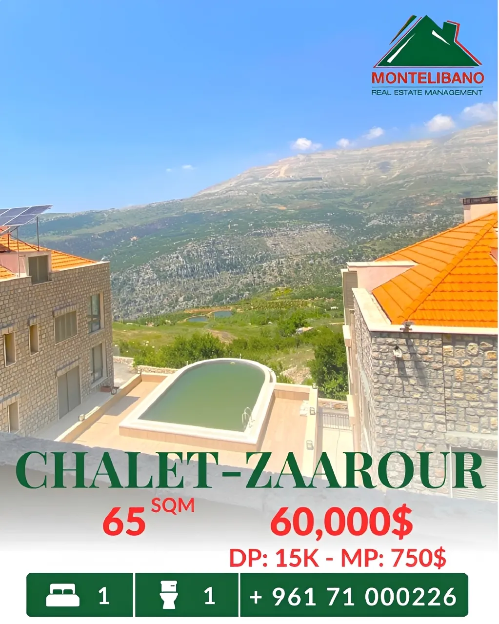 Chalet for sale in Zaarour, Lebanon, Lebanon