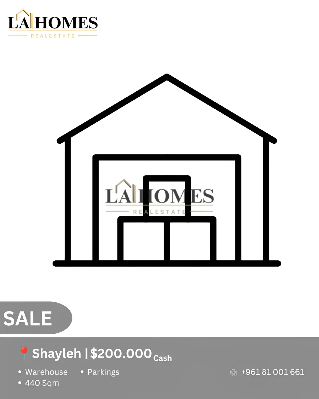 Warehouse for sale in Sehayleh
