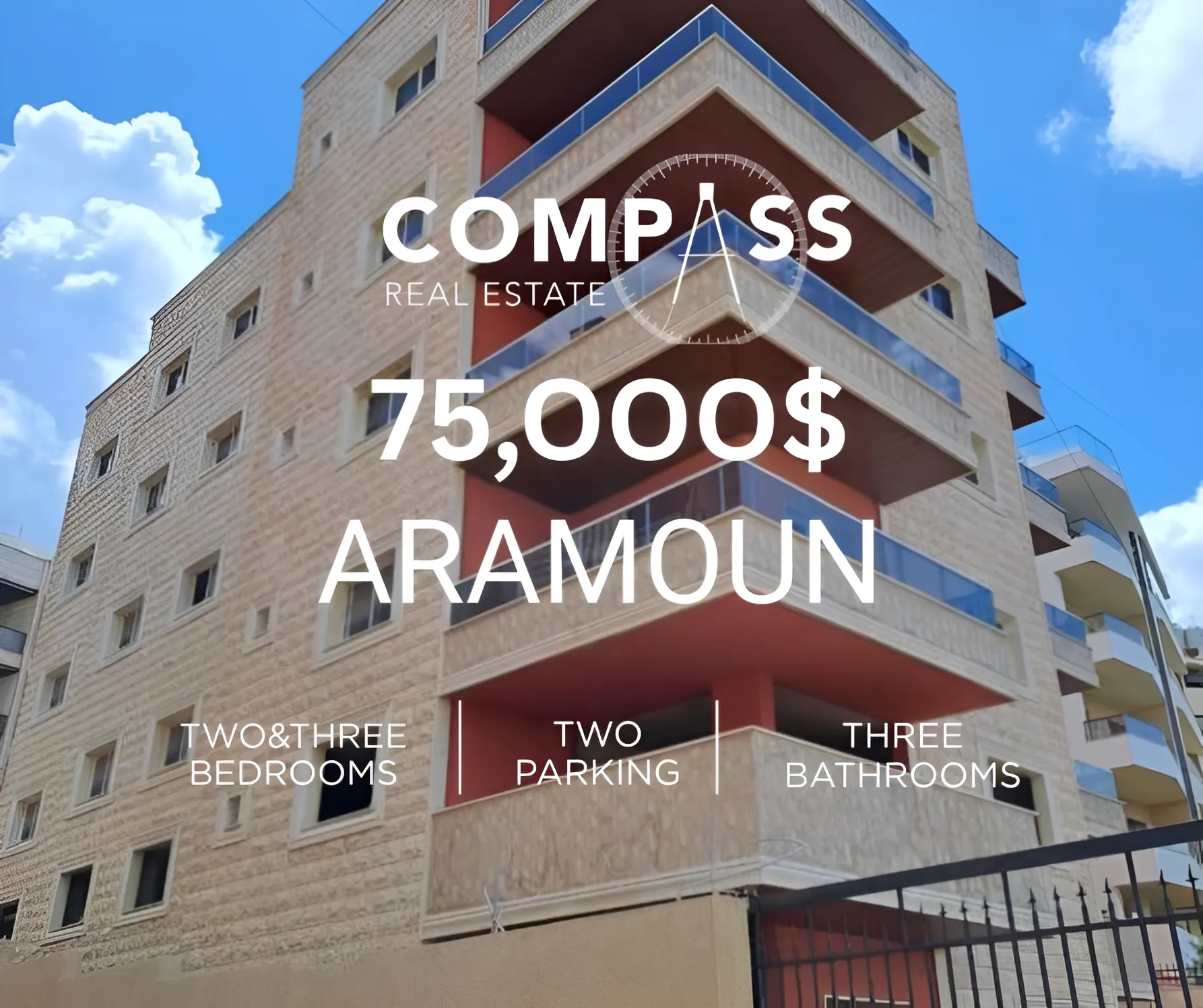 Apartment for Sale in Aaramoun, Lebanon
