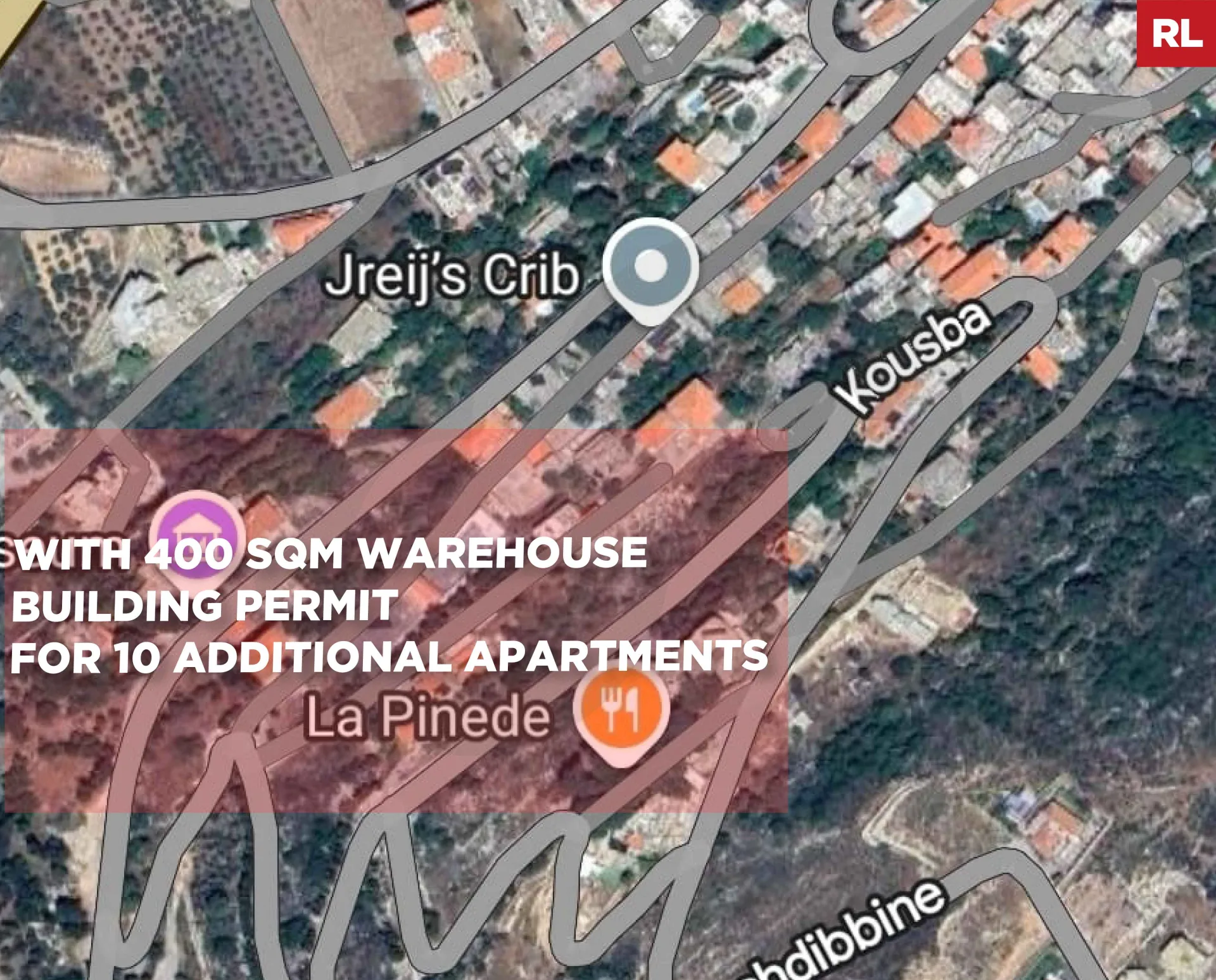 Building for Sale in Kousba