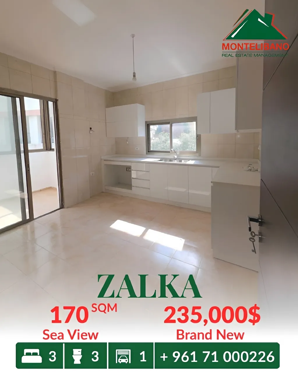 Apartment for sale in Zalqa