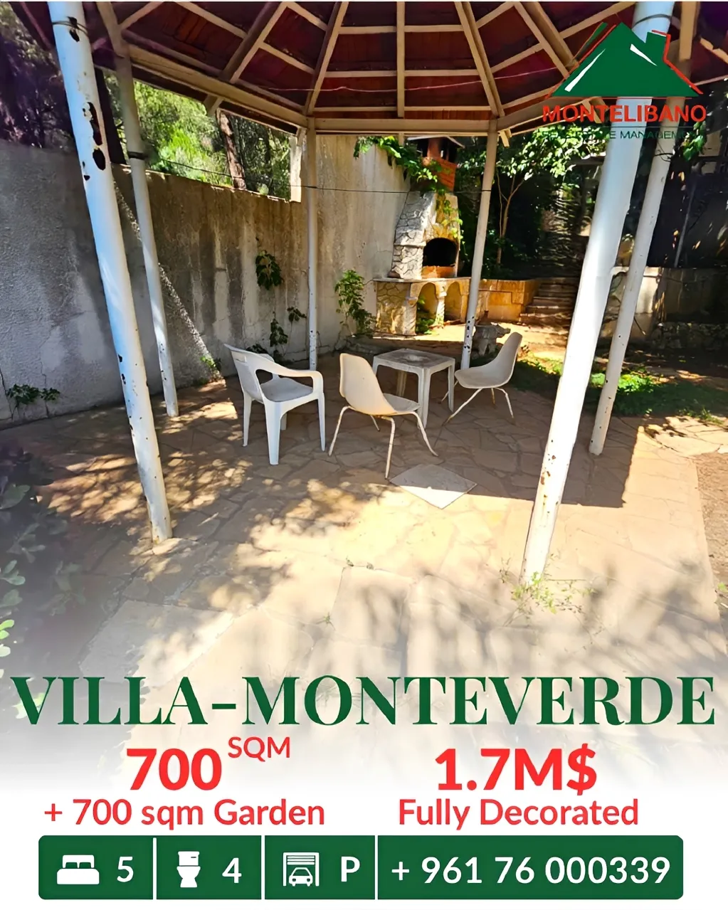 Villa for sale in Monteverde Main Street، Lebanon