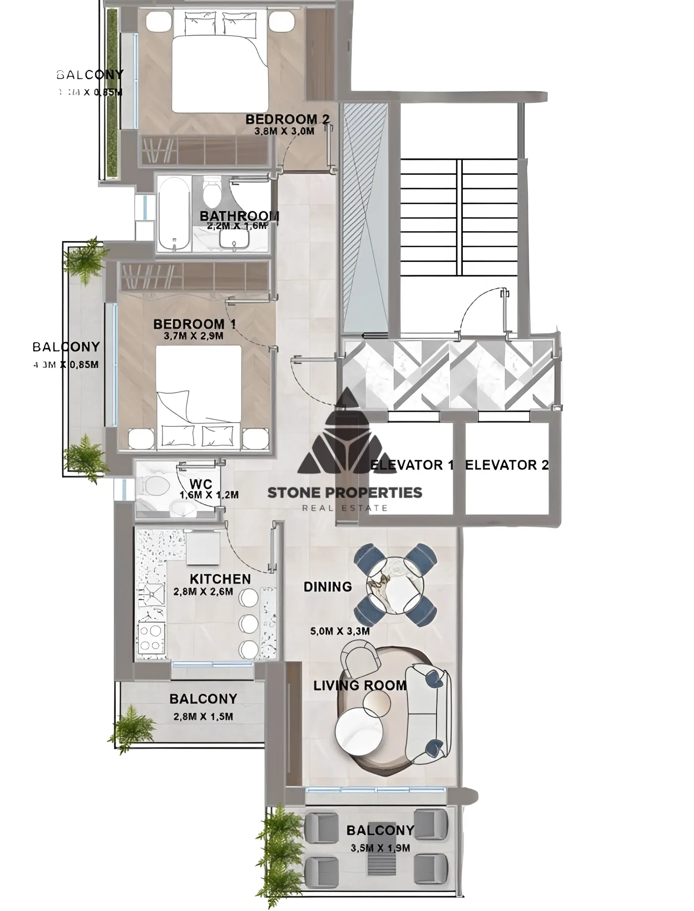 Apartment for sale in Hamra, beirut, lebanon