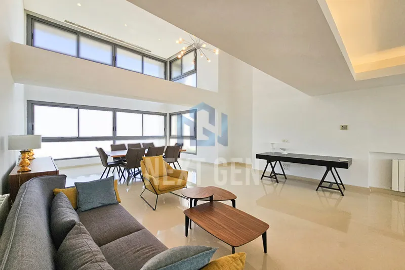 Duplex for rent in Achrafieh