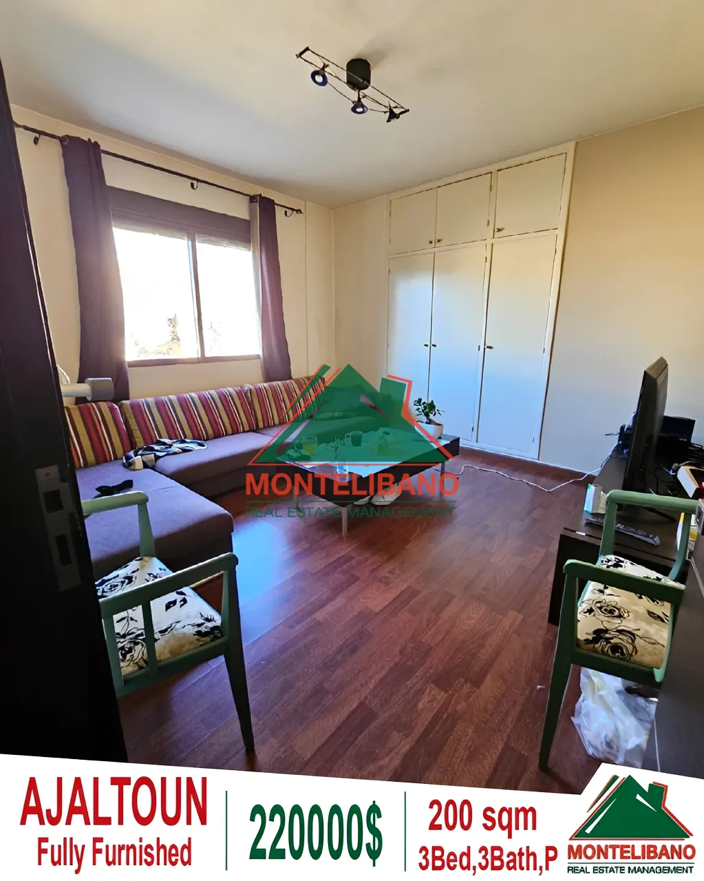 Apartment for Sale in Ajaltoun, Lebanon