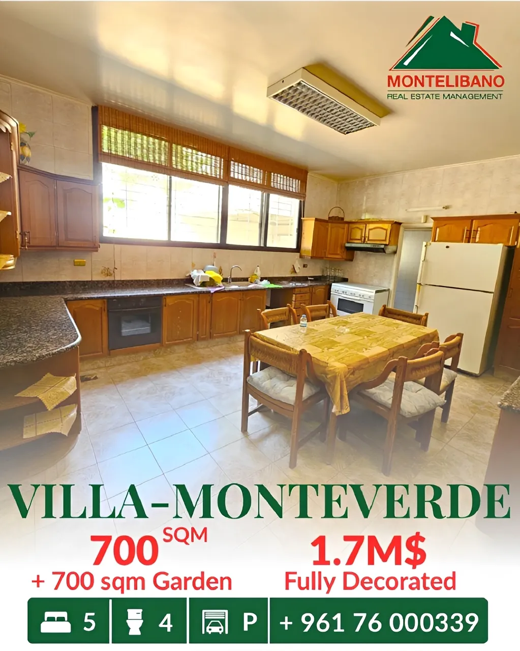 Villa for sale in Monteverde Main Street، Lebanon