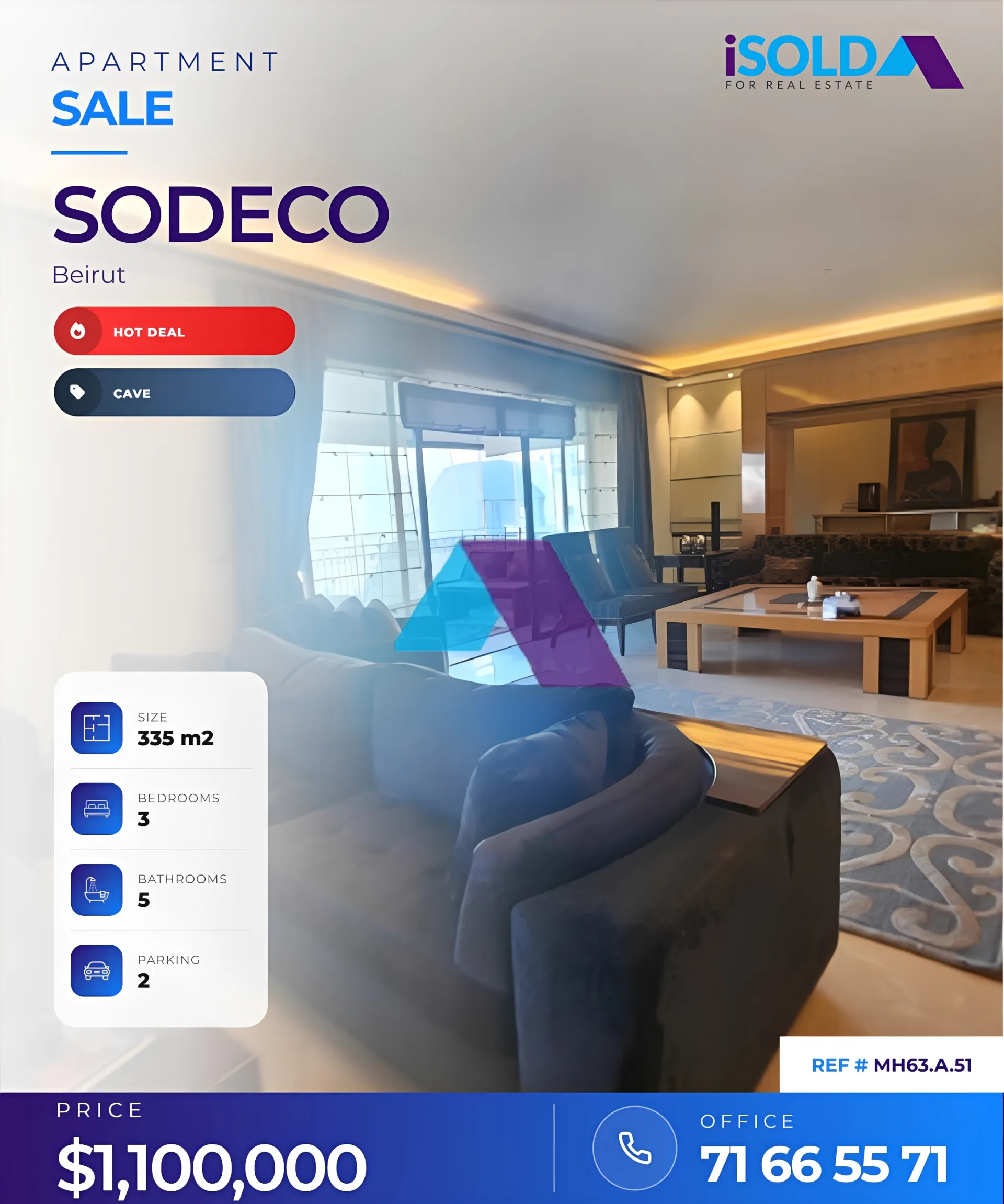 Apartment for Sale in Sodeco