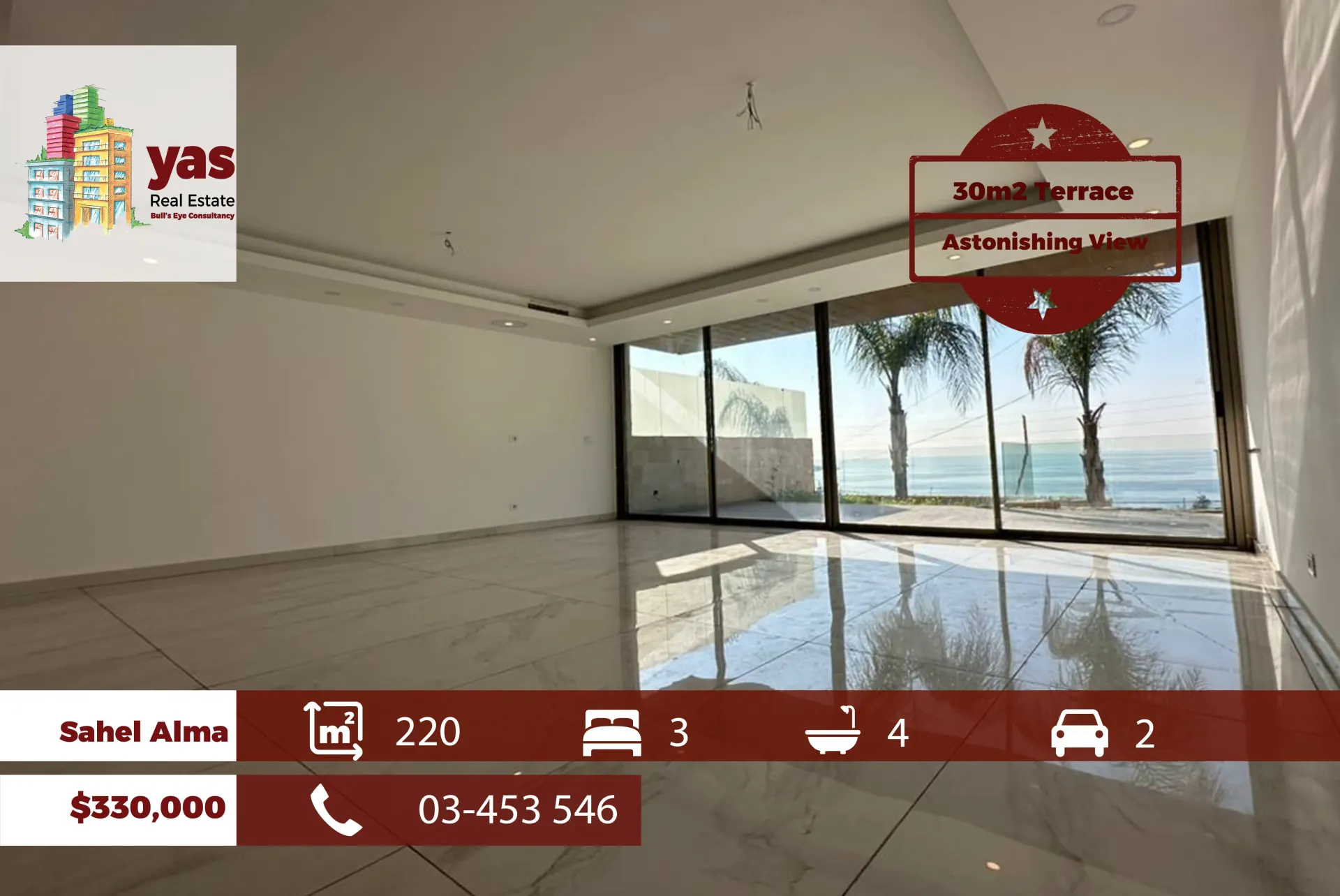 Apartment for Sale in Sahel Alma