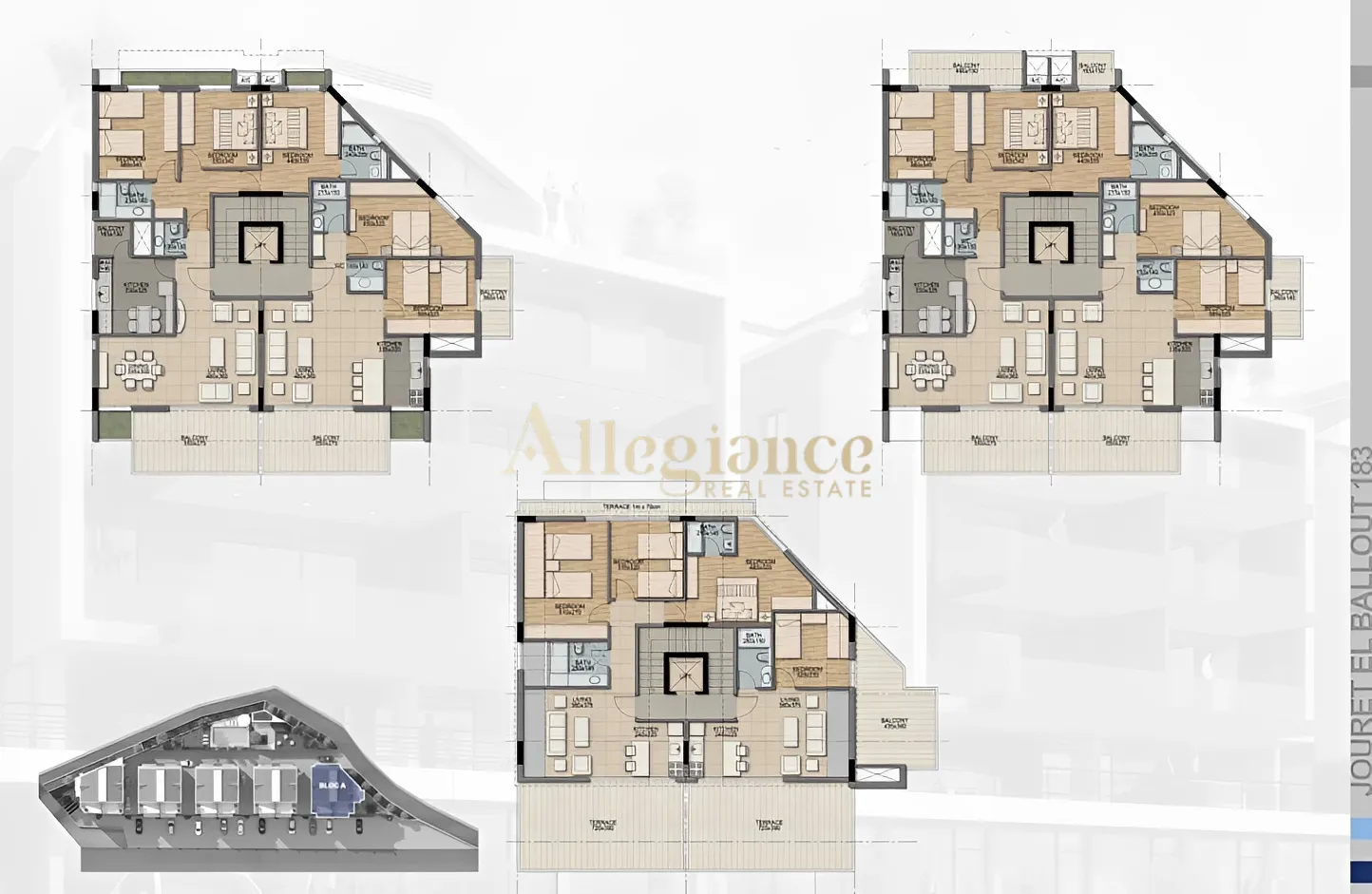 Apartment for sale in Jouret El Ballout