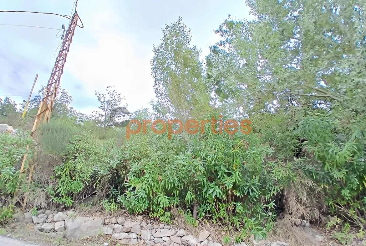 Residential Land for Sale in Bikfaiya