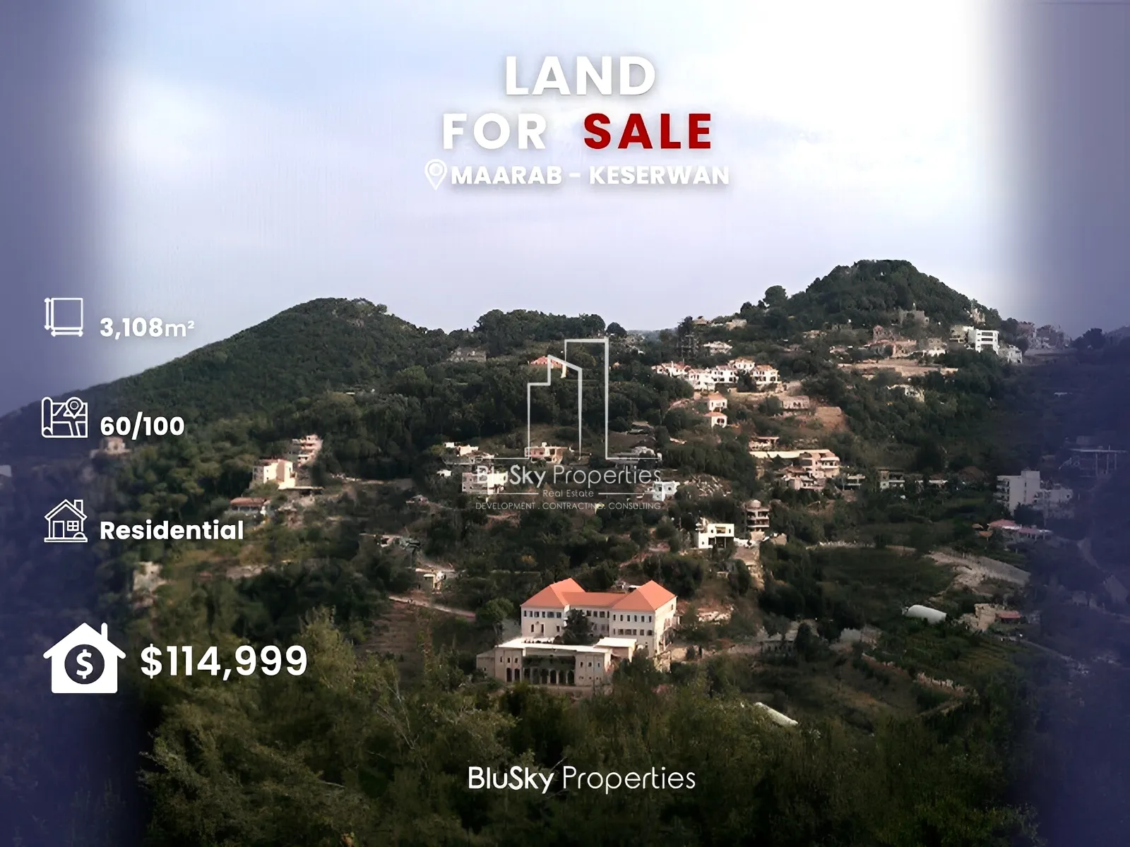 Land for Sale in Maarab