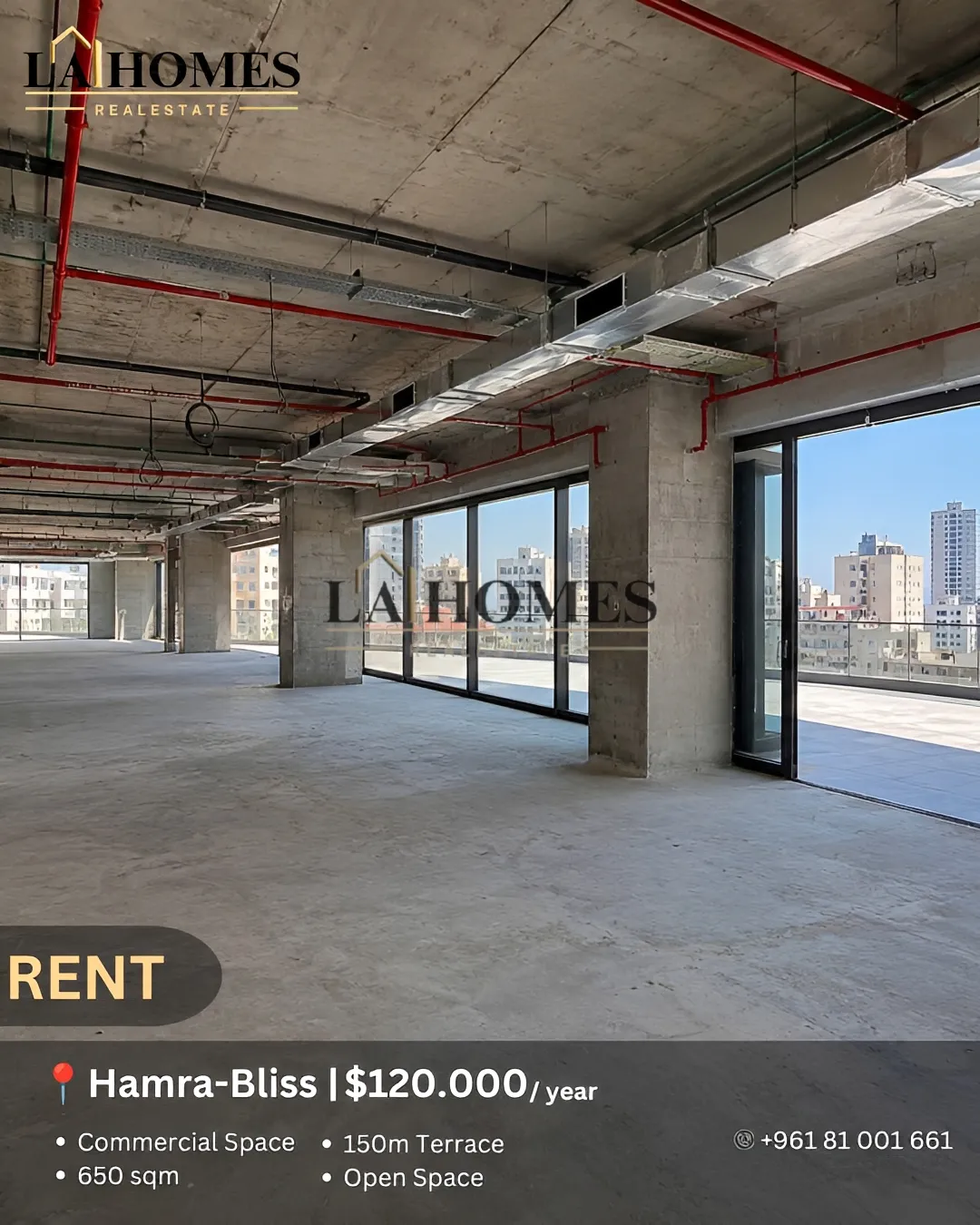 Office for rent in Hamra