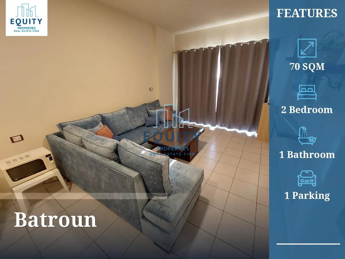 Apartment for rent in Batroun