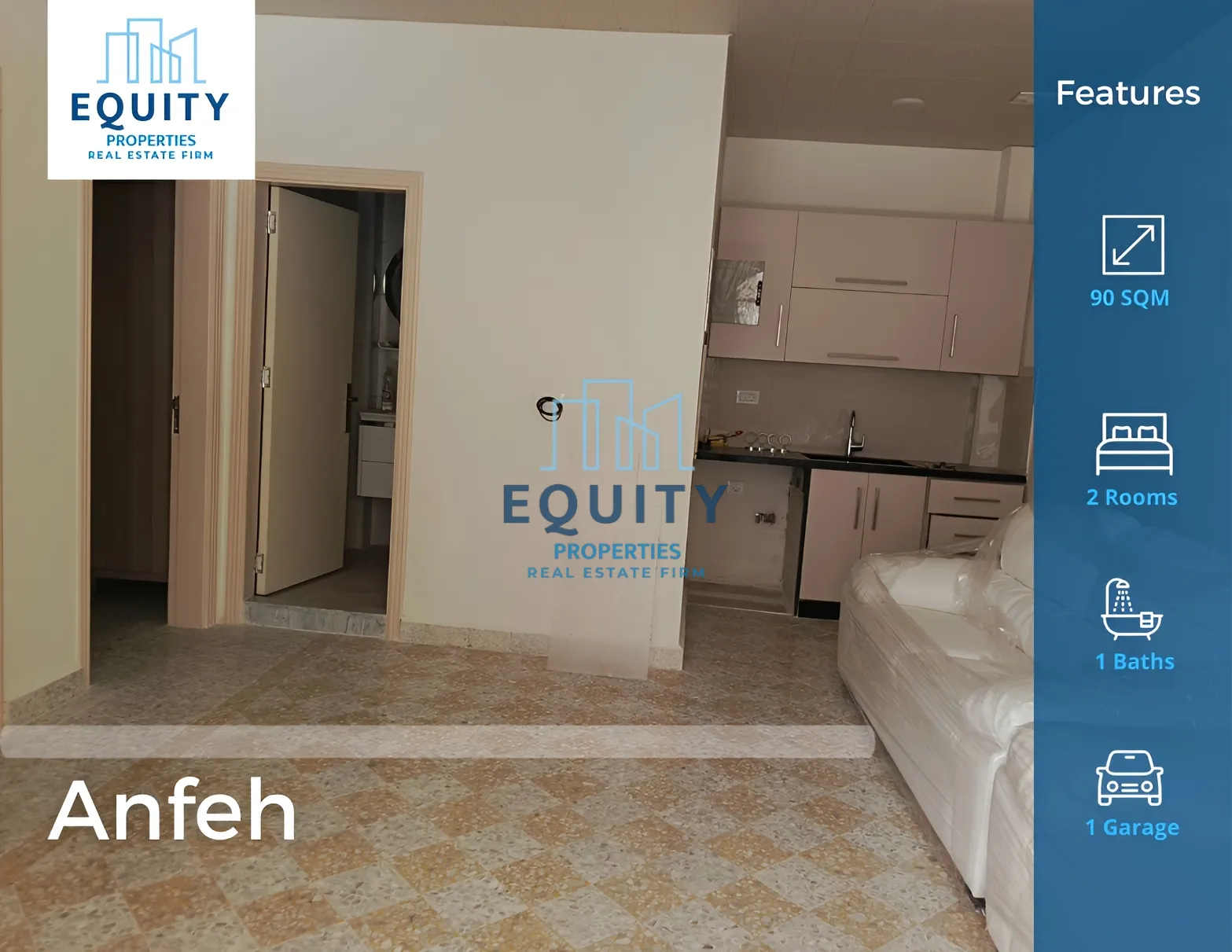 Apartment for rent in Anfeh, Lebanon