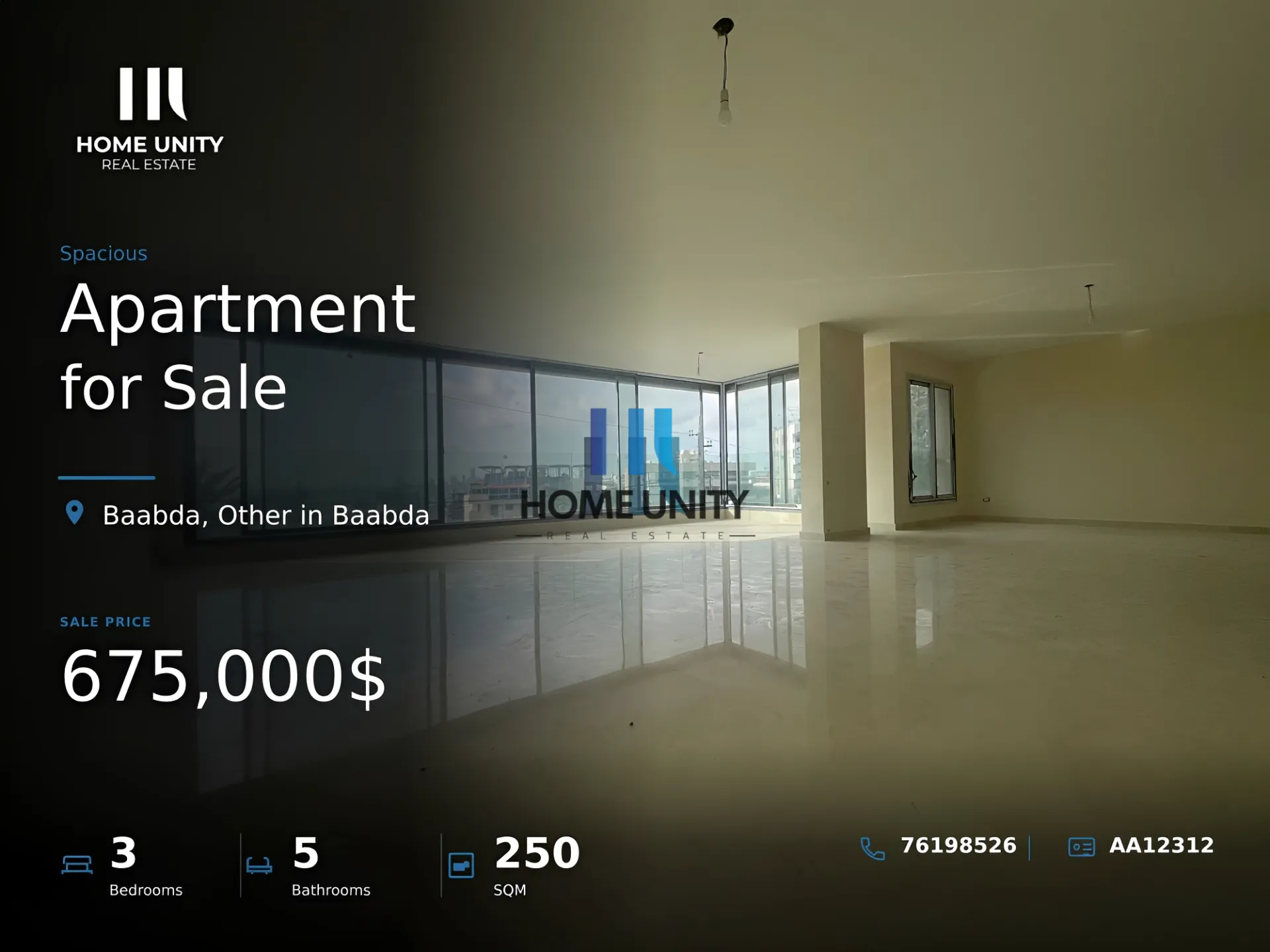 Apartment for Sale in Baabda