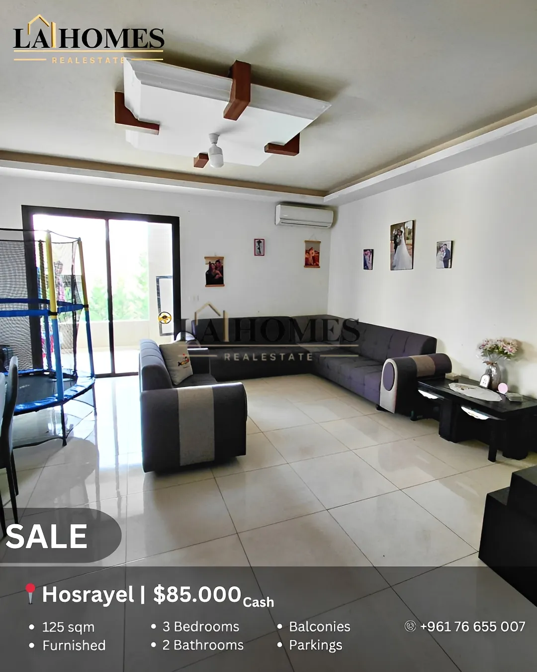 Apartment for sale in Hosrayel, lebanon - 3 bed, 2.0 bath