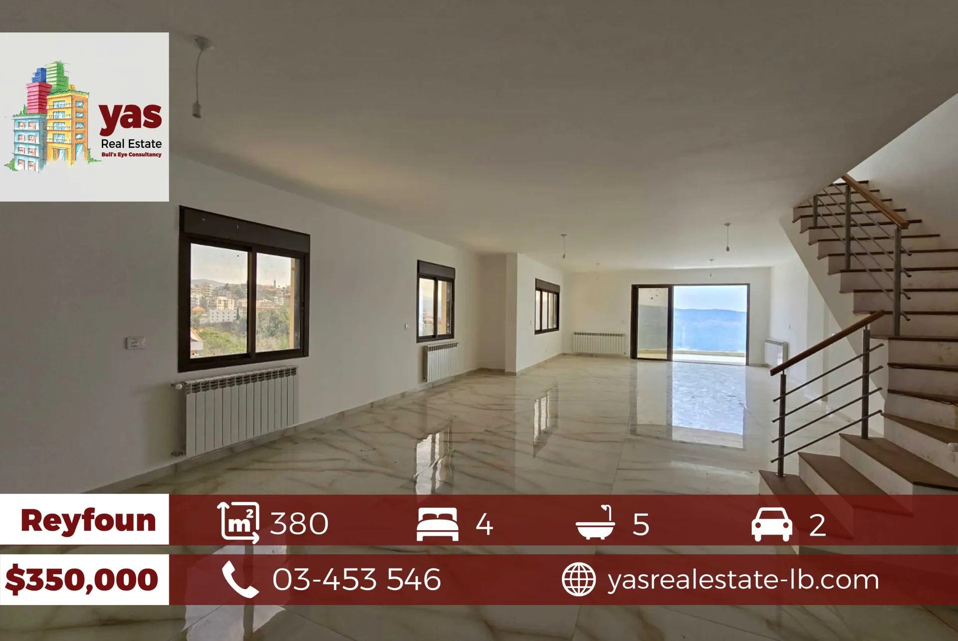 Apartment for Sale in Rayfoun