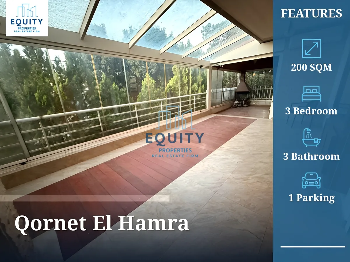 Apartment for sale in Qornet El Hamra