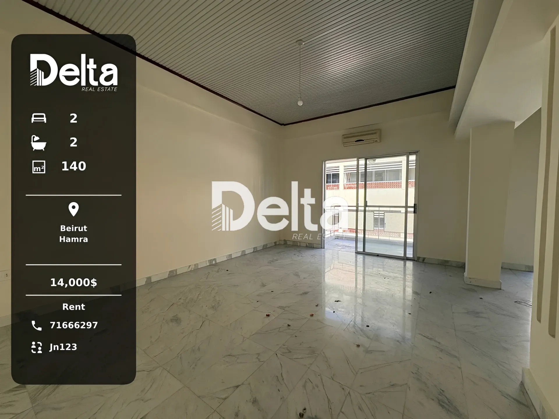 Apartment for rent in Hamra, beirut, lebanon