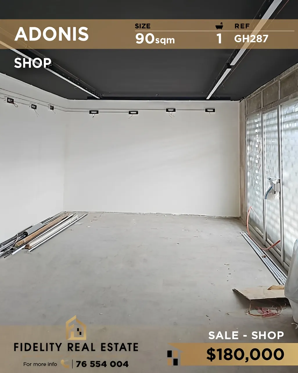 Shop for sale in Adonis, Lebanon
