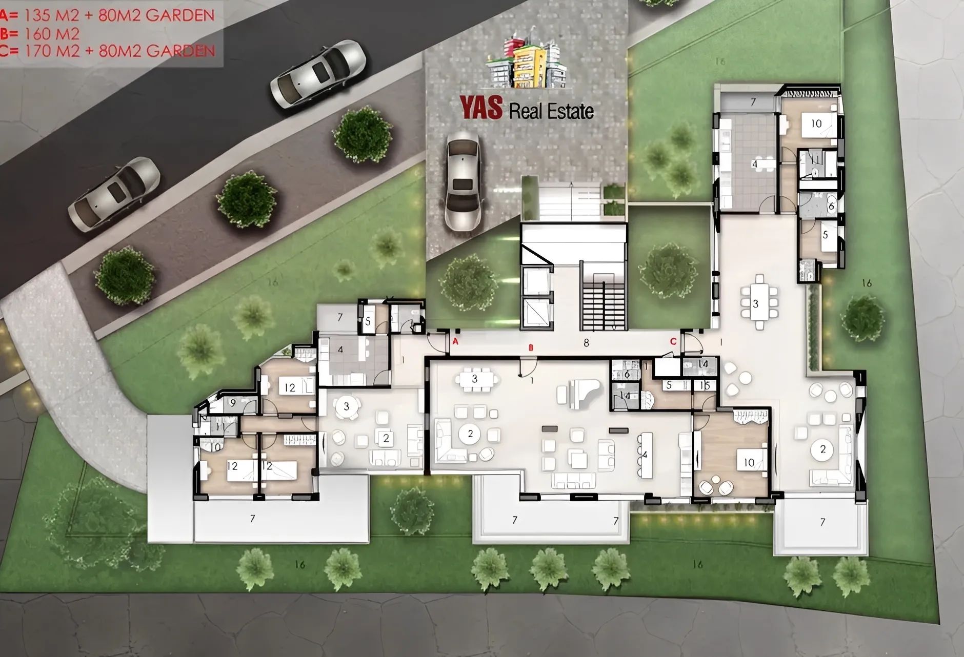Apartment for Sale in Sehaile - 3 bed, 3 bath