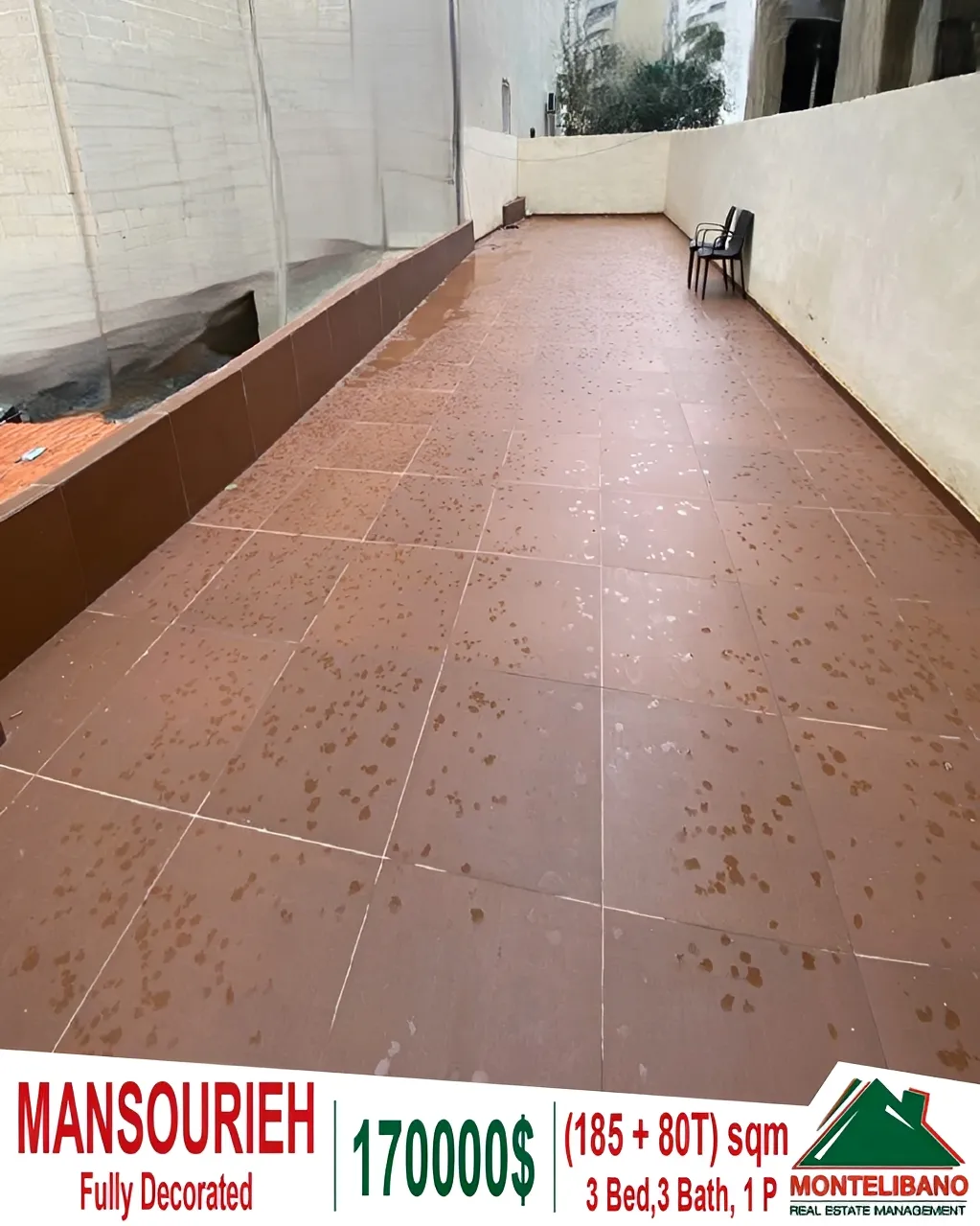 Apartment for sale in Mansourieh, Lebanon - 3 bed, 3 bath