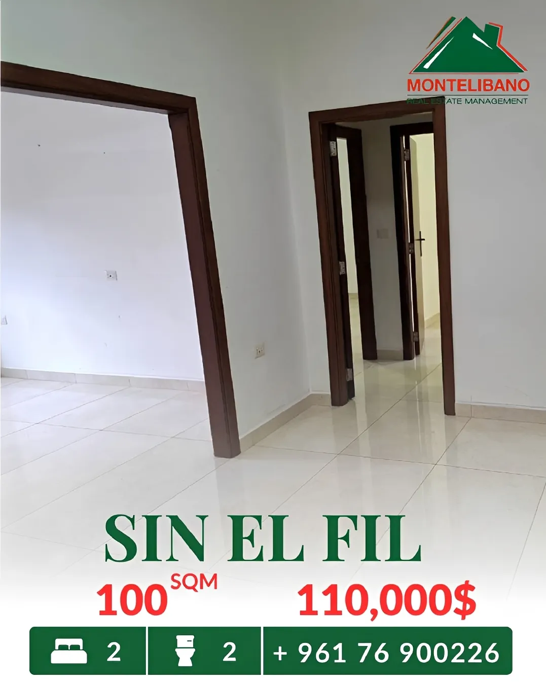 Apartment for sale in Sin El Fil, Lebanon