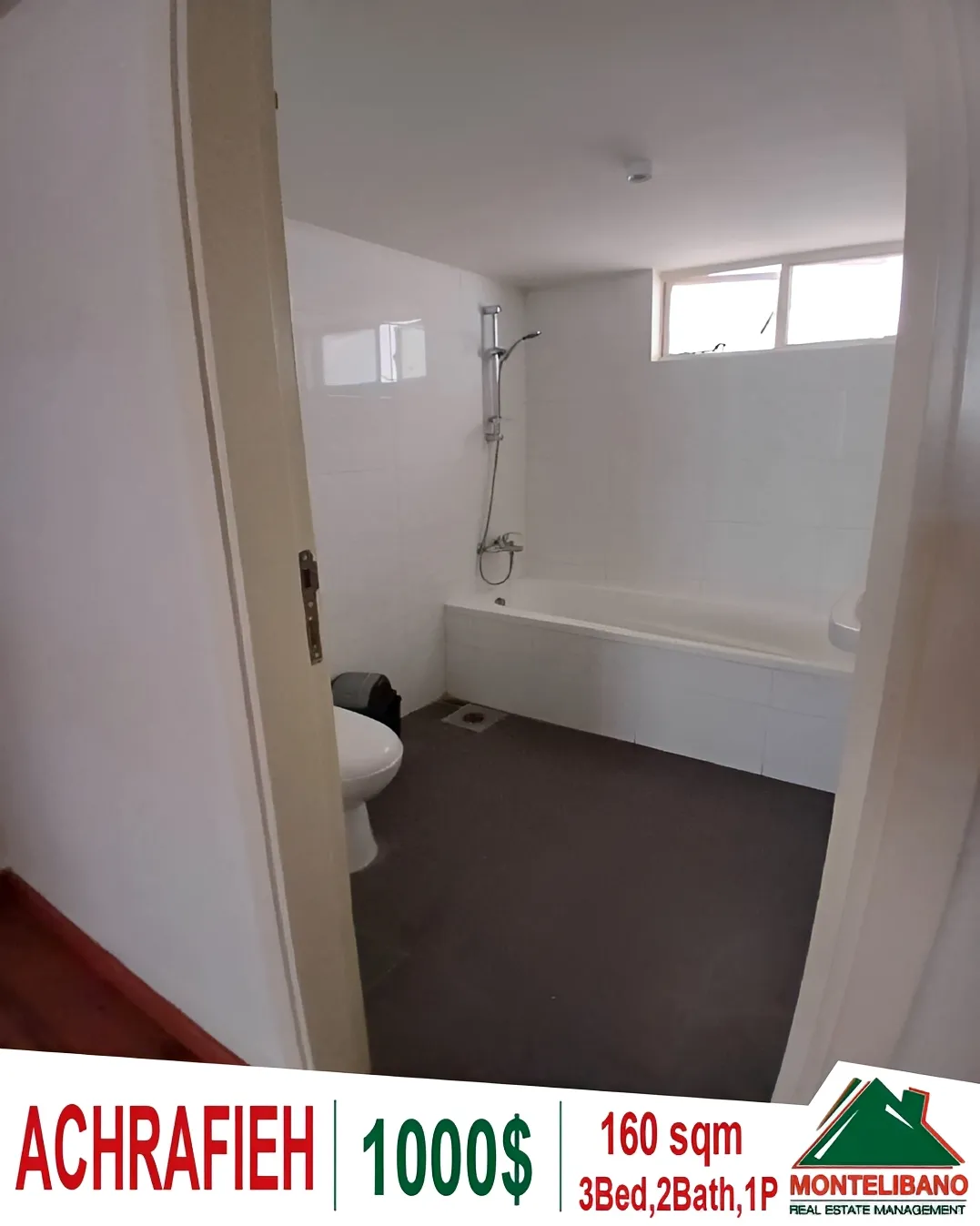 Apartment for Rent in Achrafieh, Beirut, Lebanon
