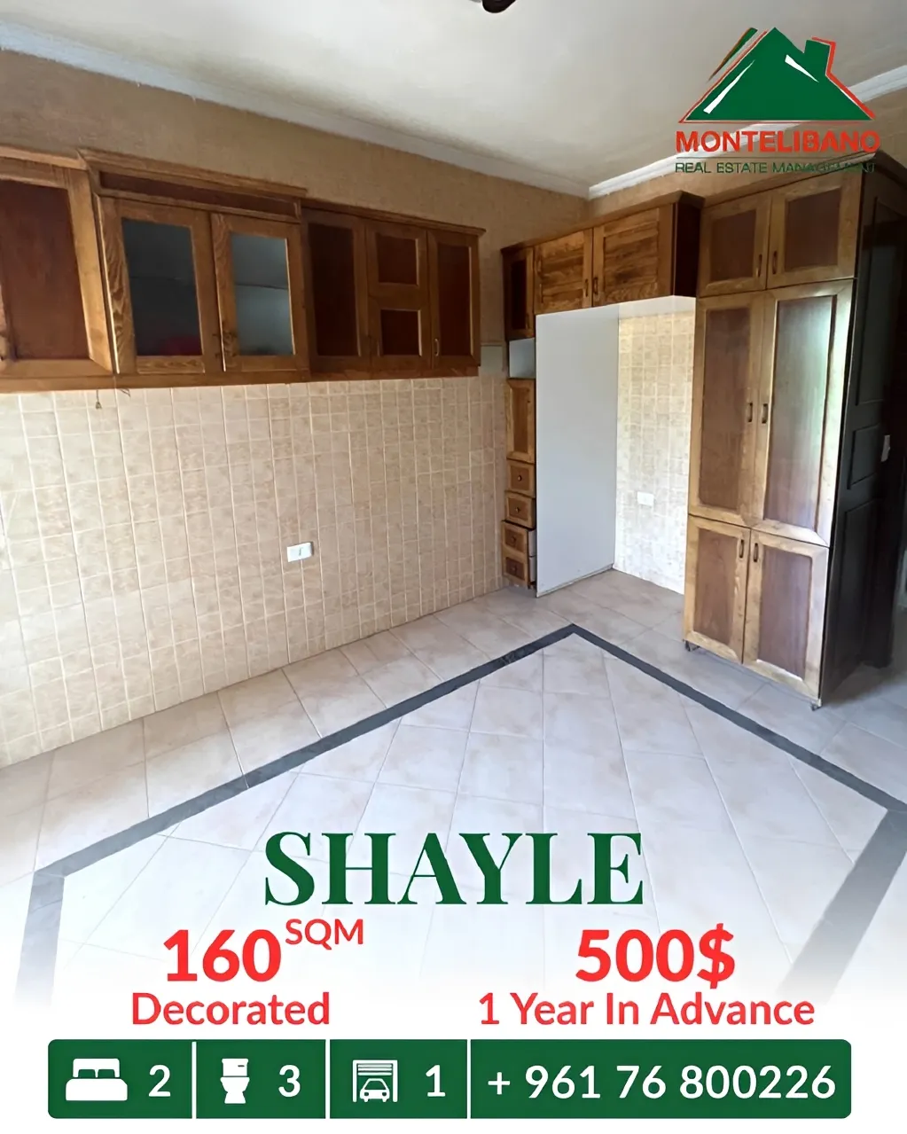 Apartment for rent in Sehayleh