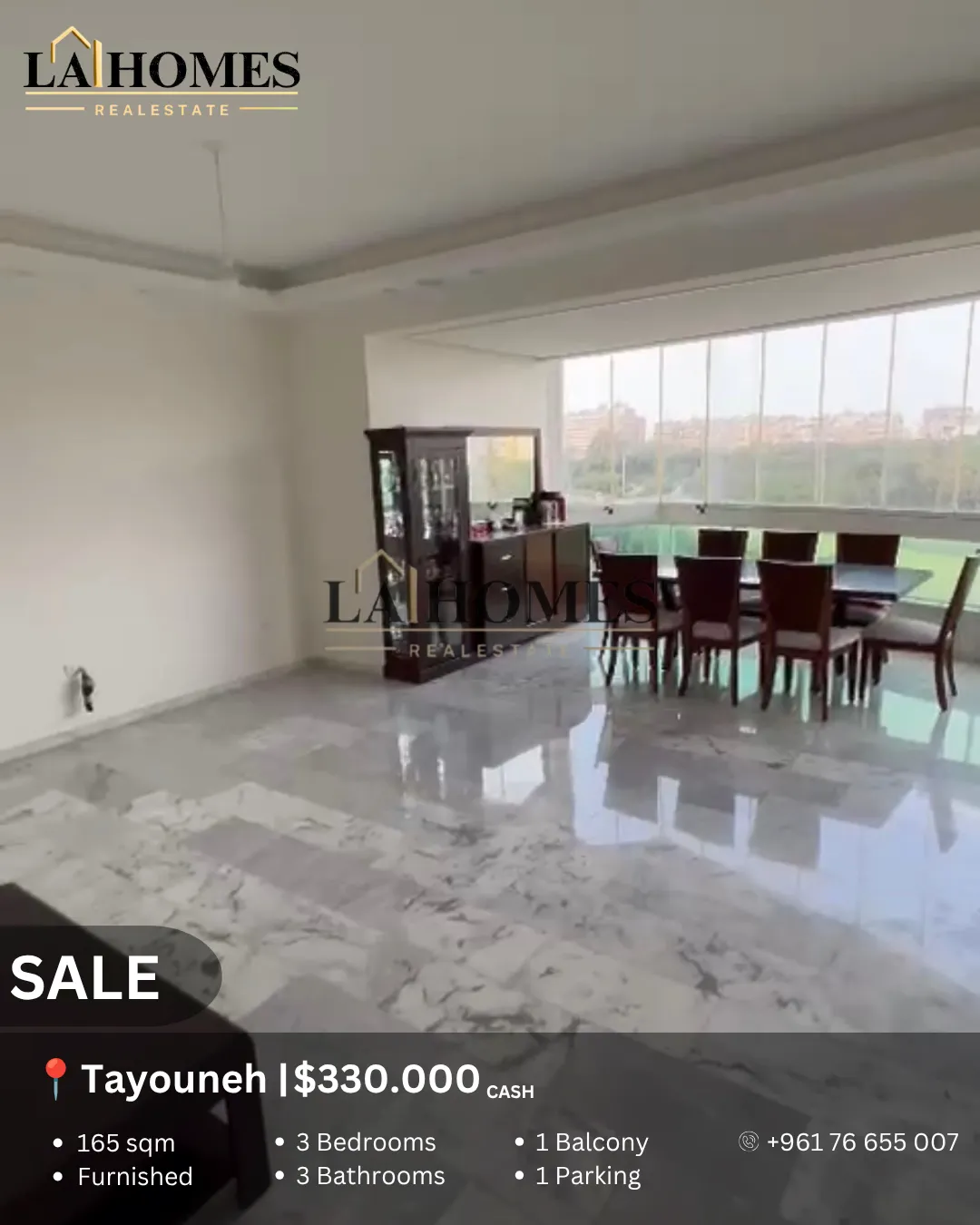 Apartment for sale in Tayouneh, beirut, lebanon