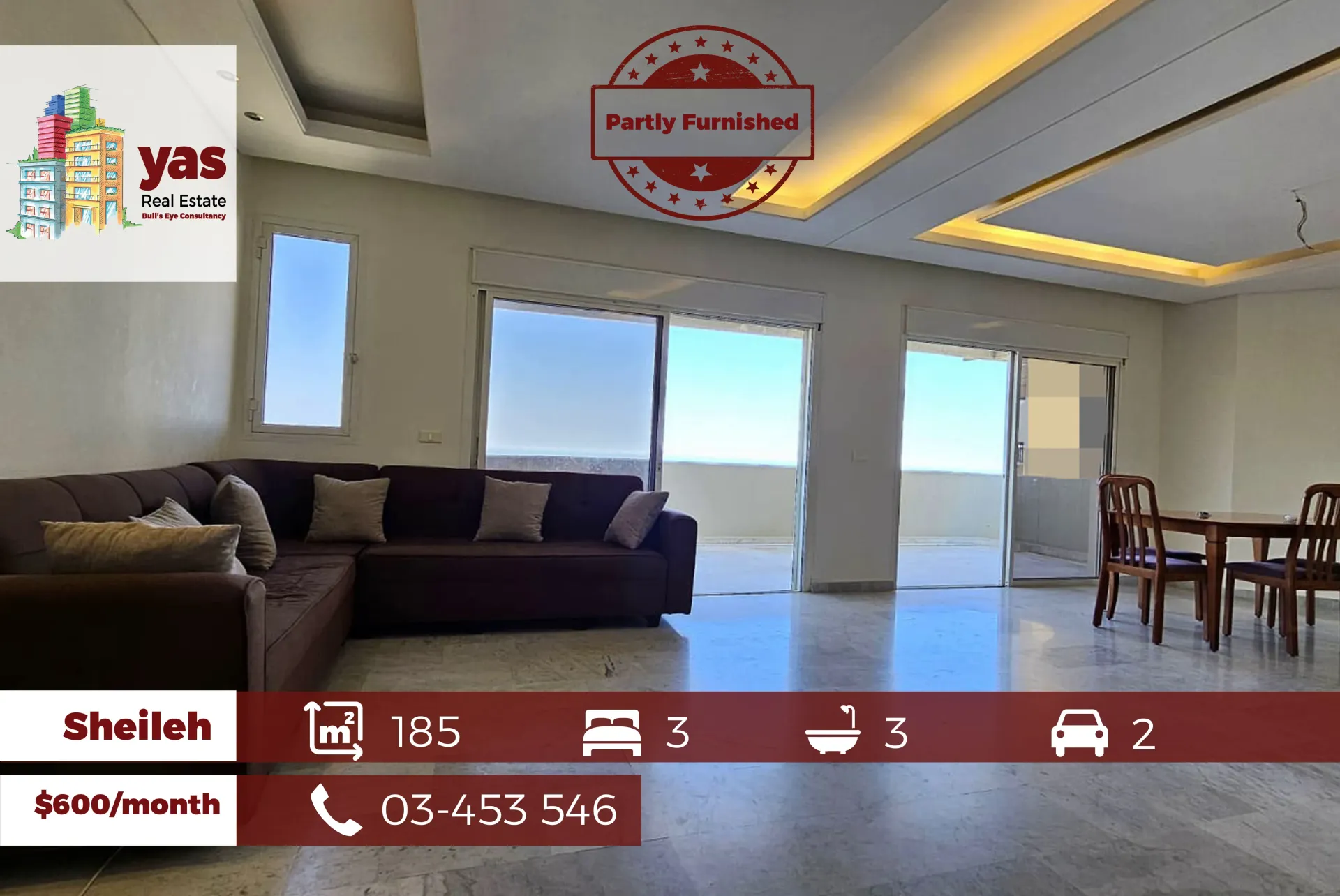 Apartment for Rent in Sehaile - 3 bed, 3 bath