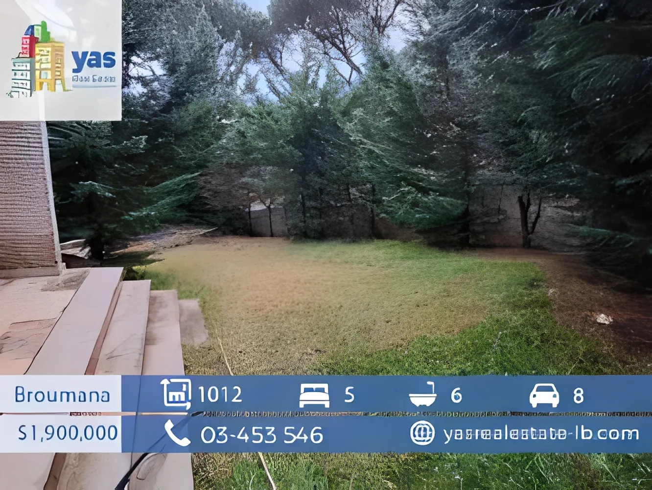Villa for Sale in Broummana