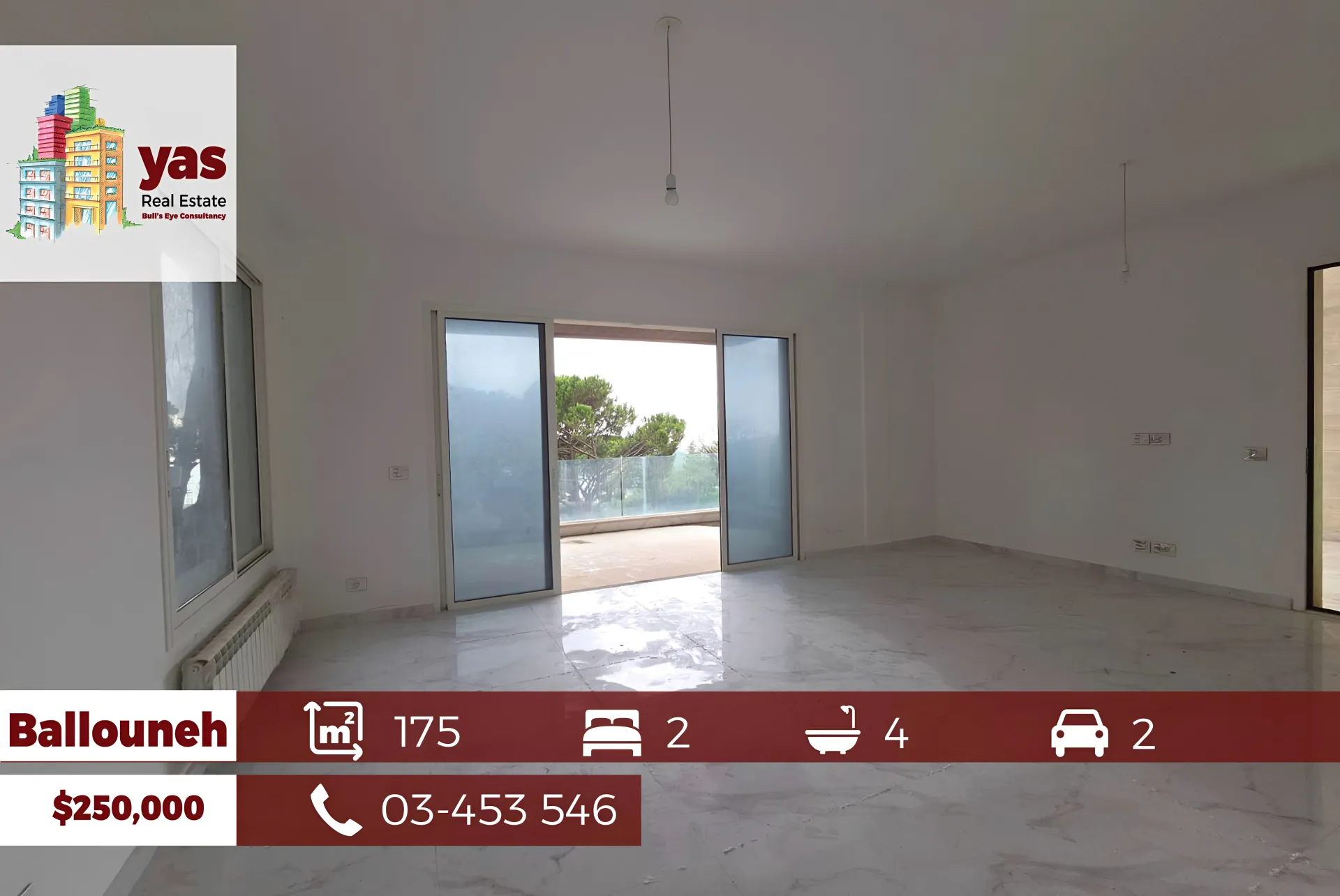 Apartment for Sale in Ballouneh