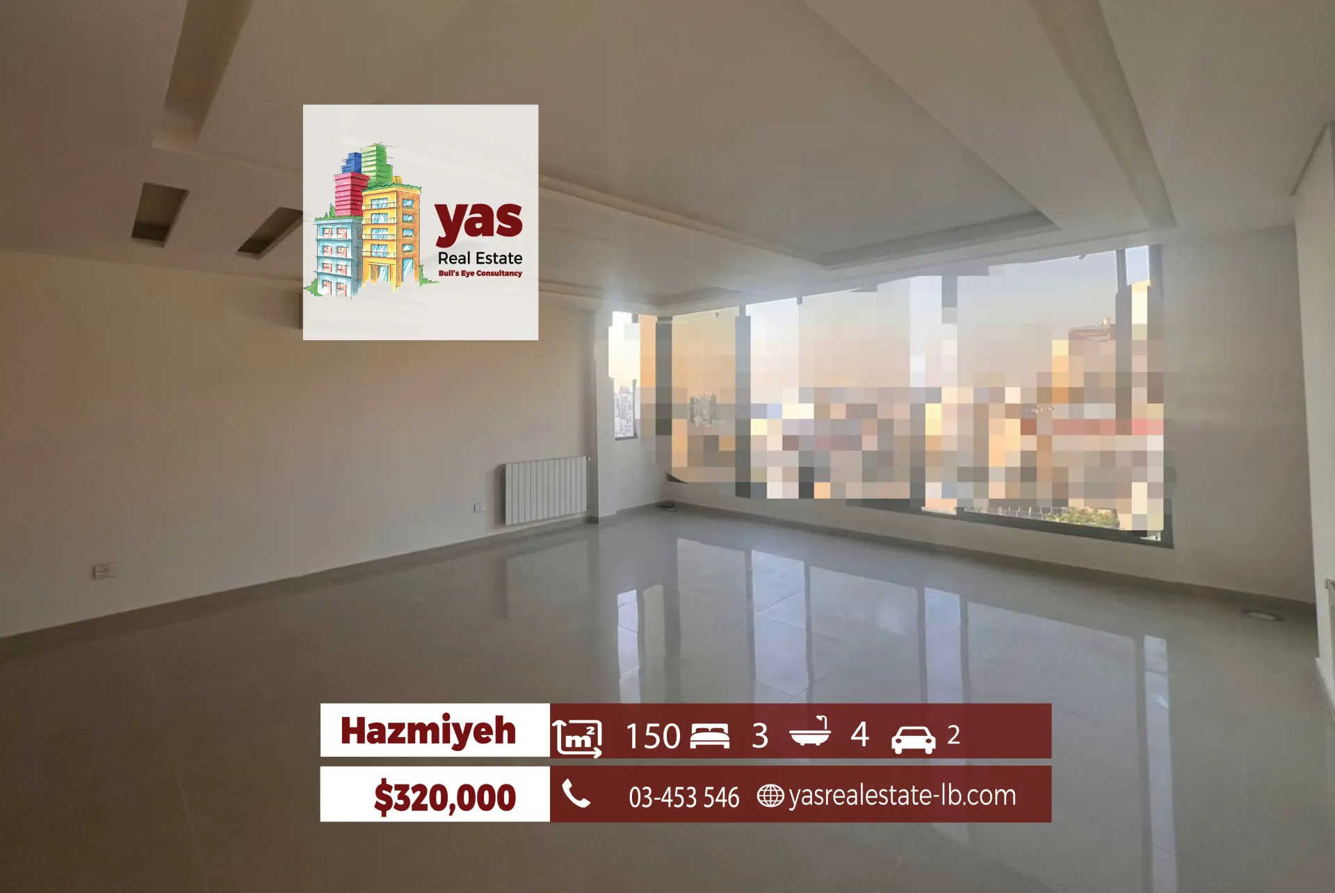 Apartment for Sale in Hazmieh