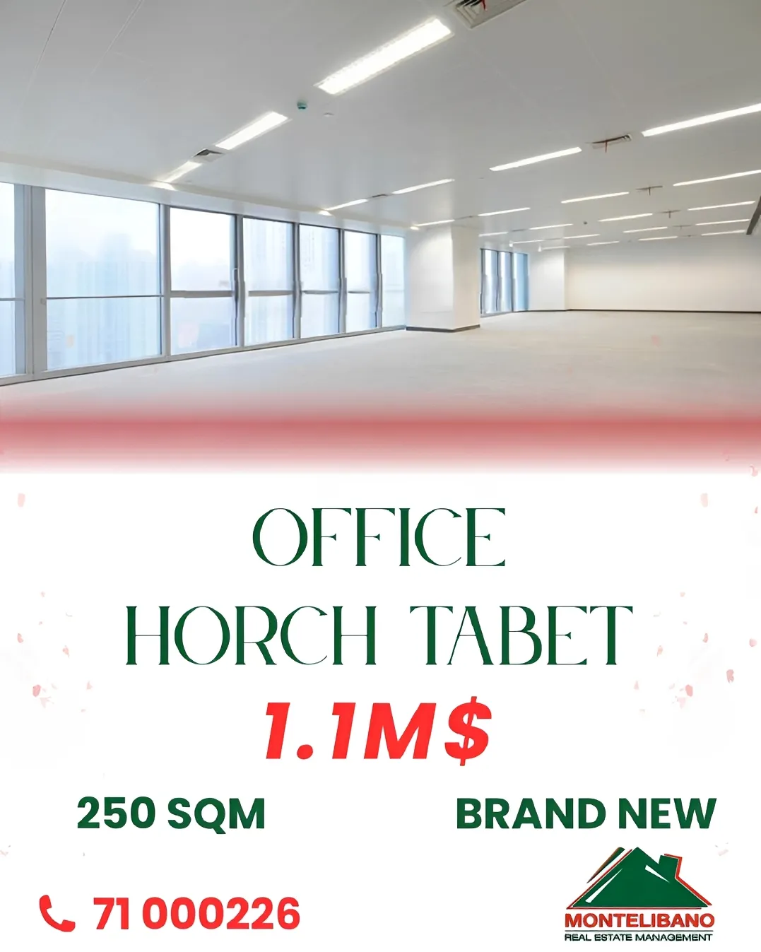 Office for sale in Horch Tabet, Lebanon