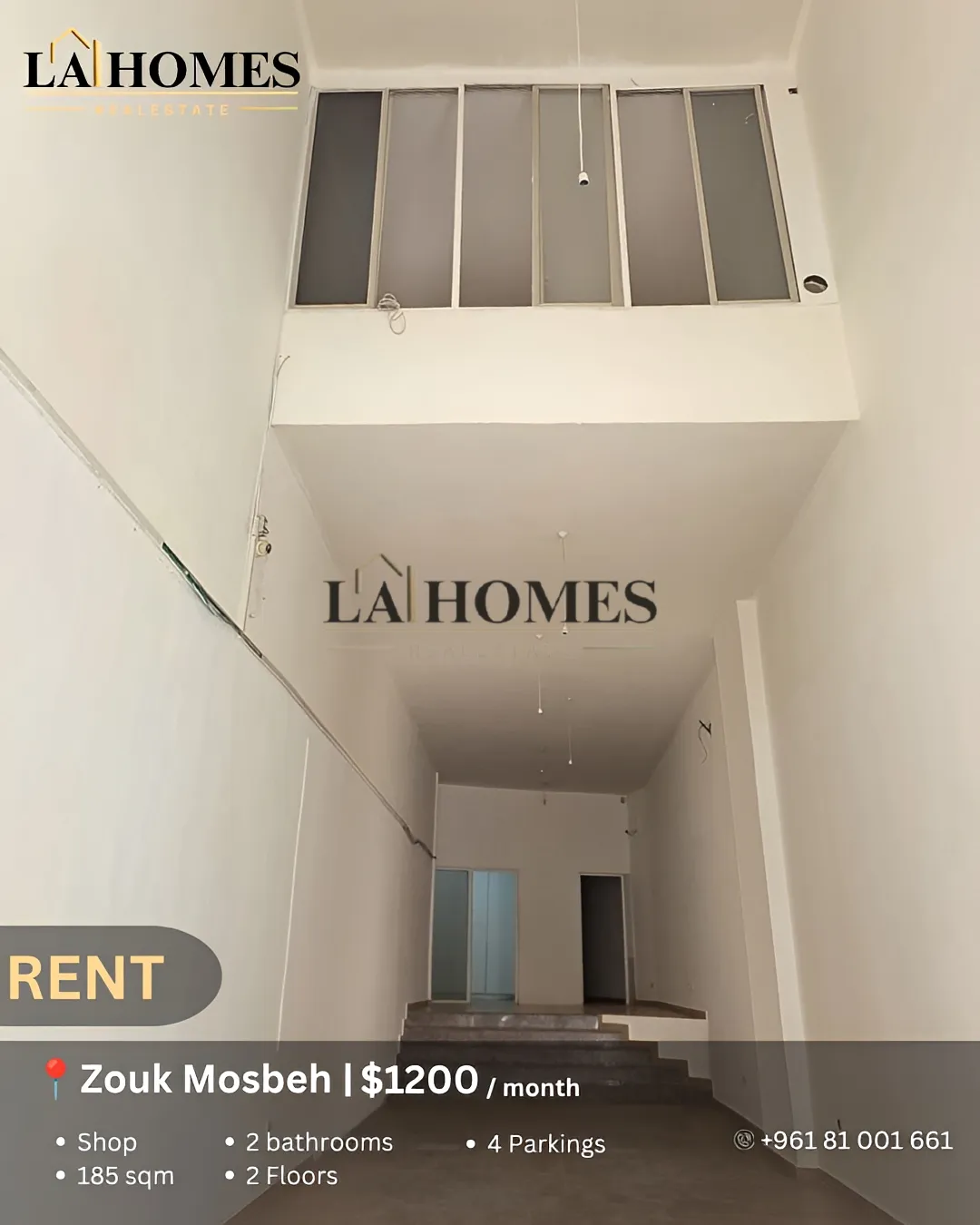 Shop for rent in Zouk Mosbeh