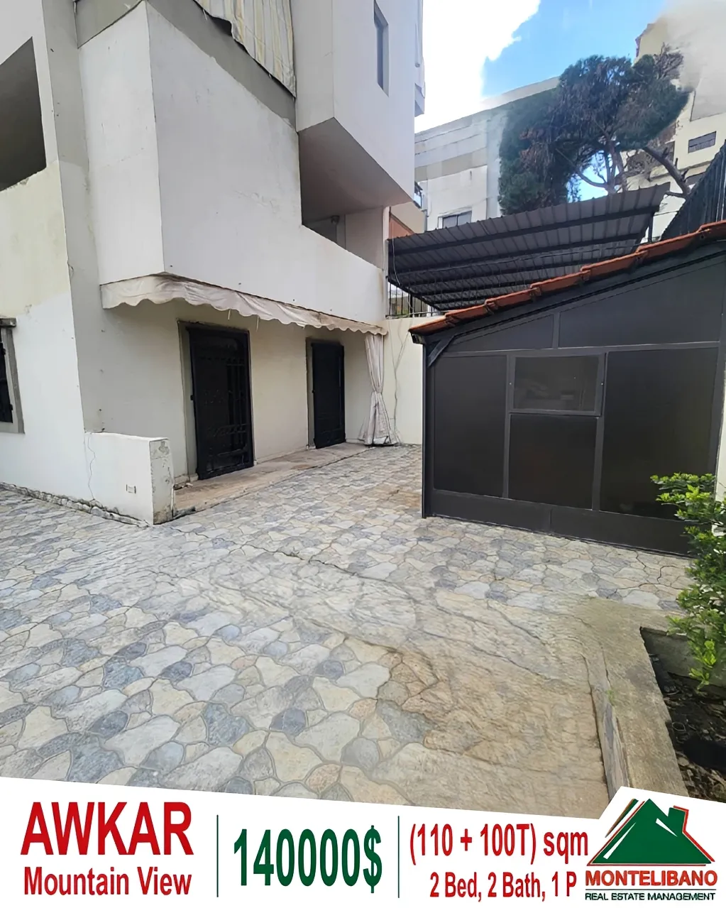 Apartment for sale in Beit Aaoukar, Lebanon - 2 bed, 2 bath