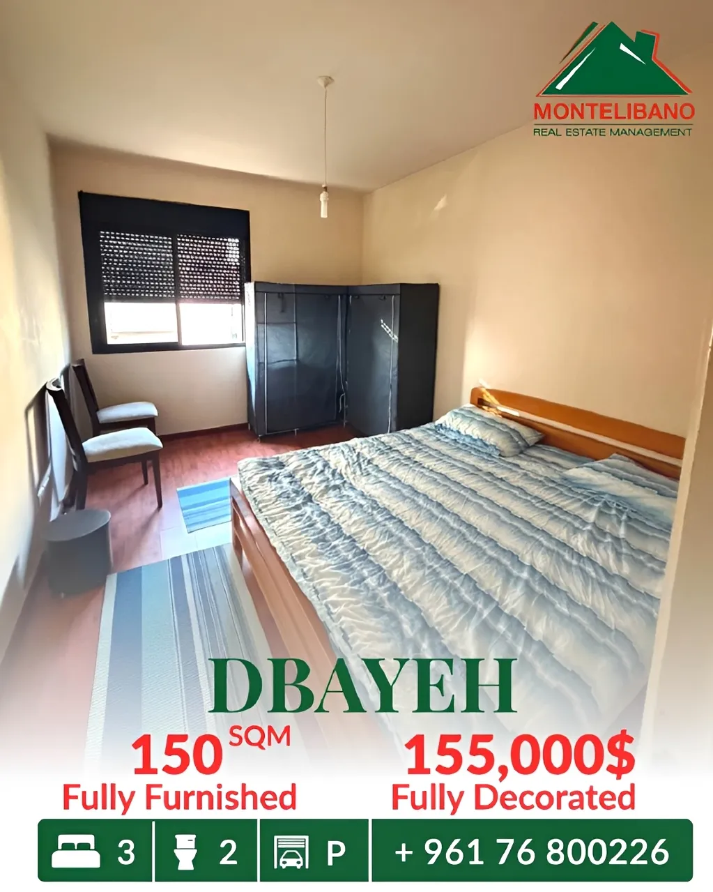 Apartment for sale in Dbayeh