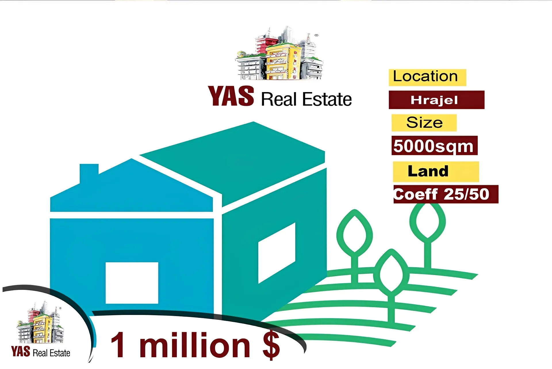Land for Sale in Hrajel