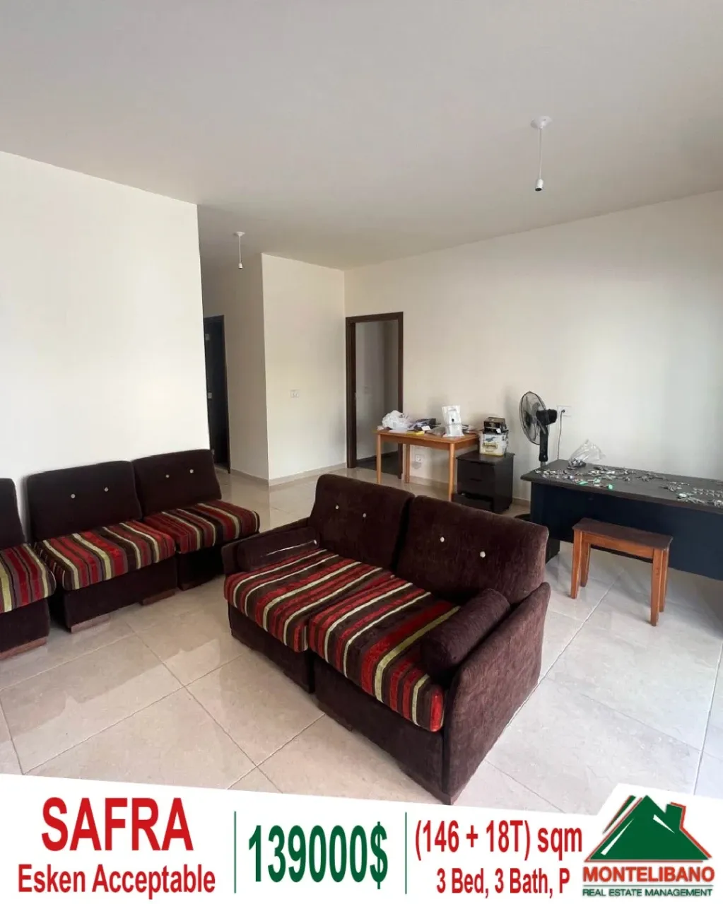 Apartment for sale in Safra, Lebanon