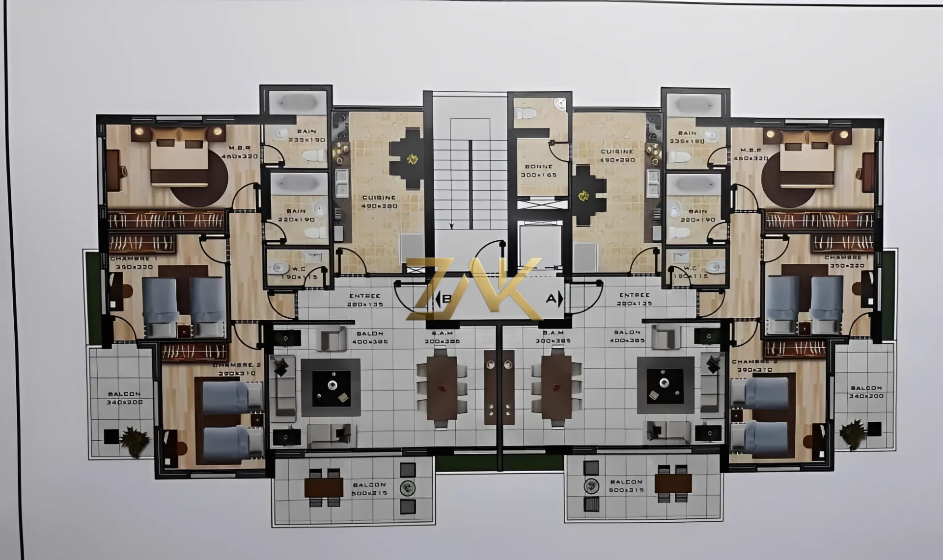 Apartment for Sale Zouk Mosbeh - 3 bed, 3 bath