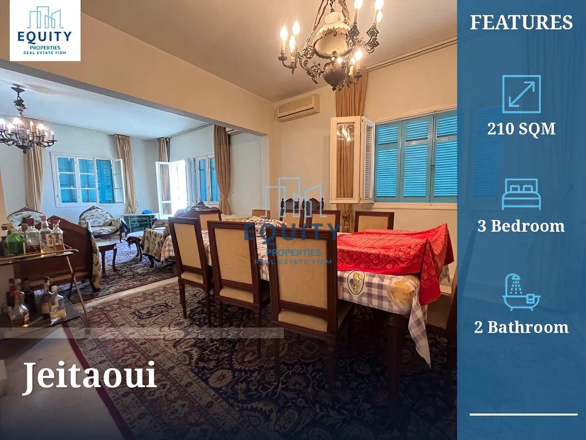 Apartment for sale in Jeitaoui