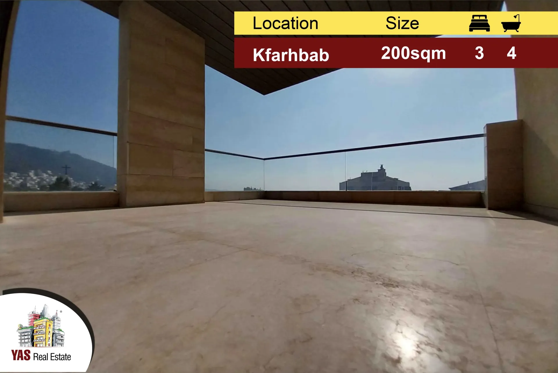 Apartment for Sale in Kfar Hbab