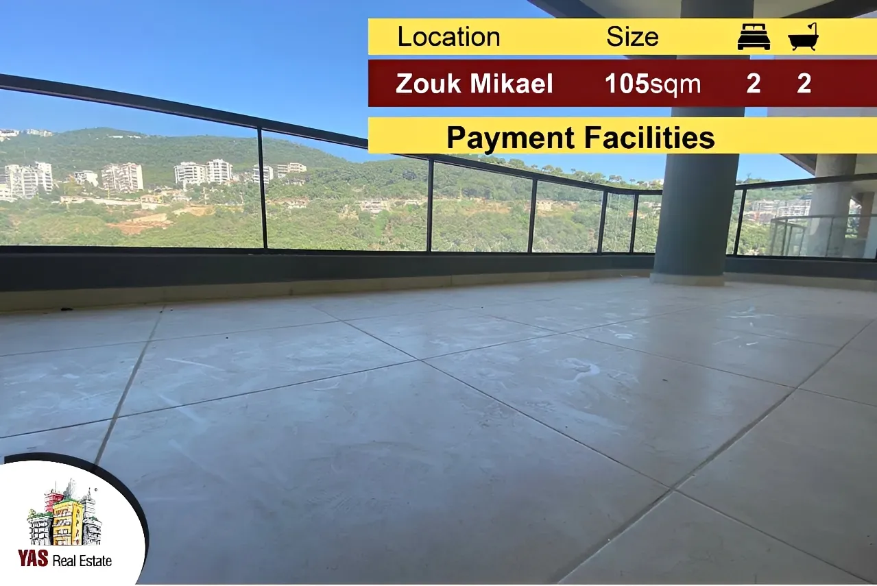 Apartment for Sale in Zouk Mikael - 2 bed, 2 bath