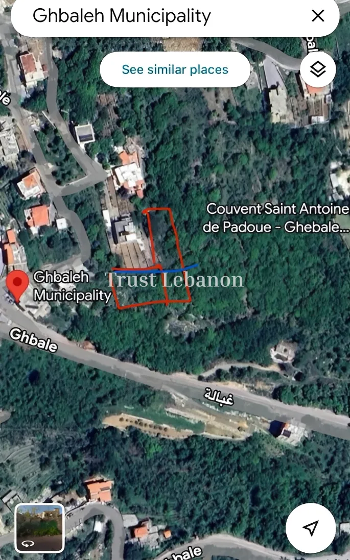 Residential Land for sale in Ghbaleh