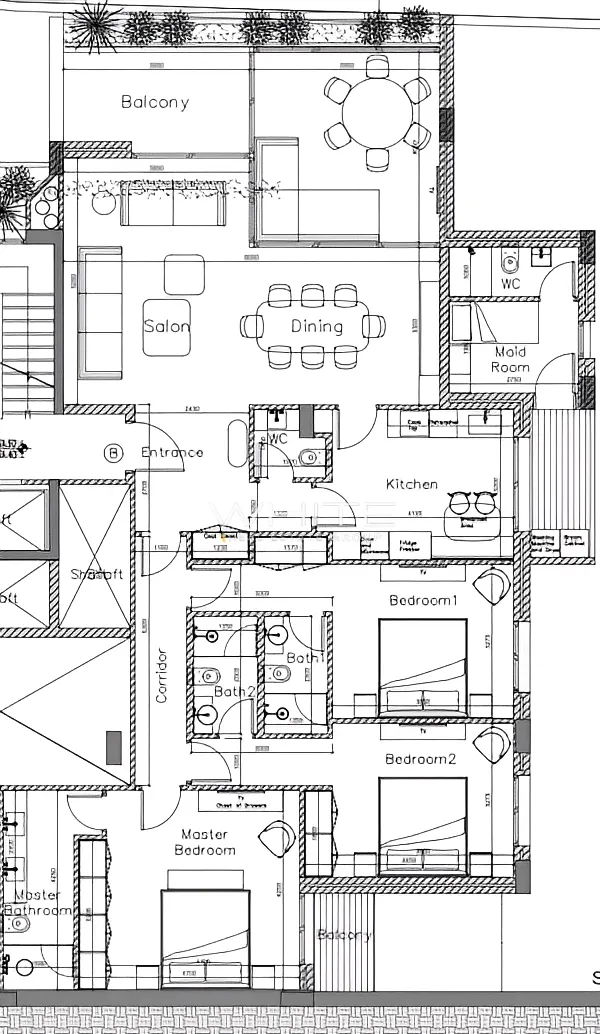 Apartment for sale in Bayada, Rabieh, Lebanon - 3 bed, 4 bath