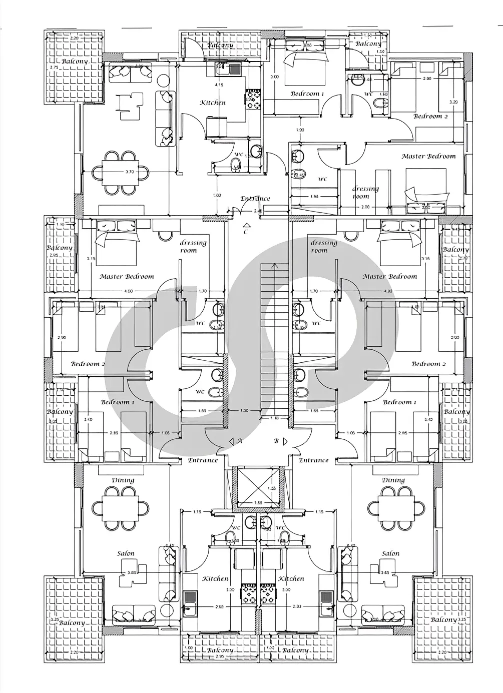 Apartment for Sale in Habboub - 3 bed, 3 bath