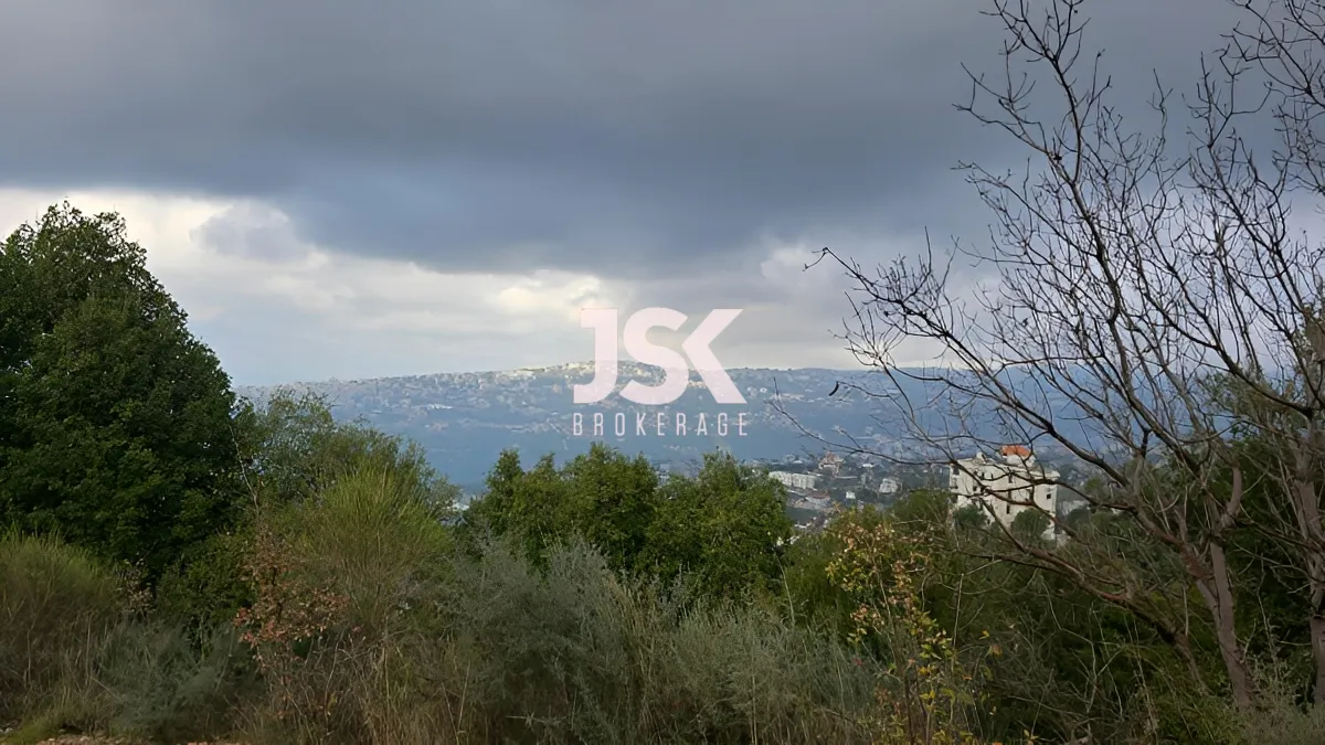 Land for Sale in Bikfaiya, Lebanon