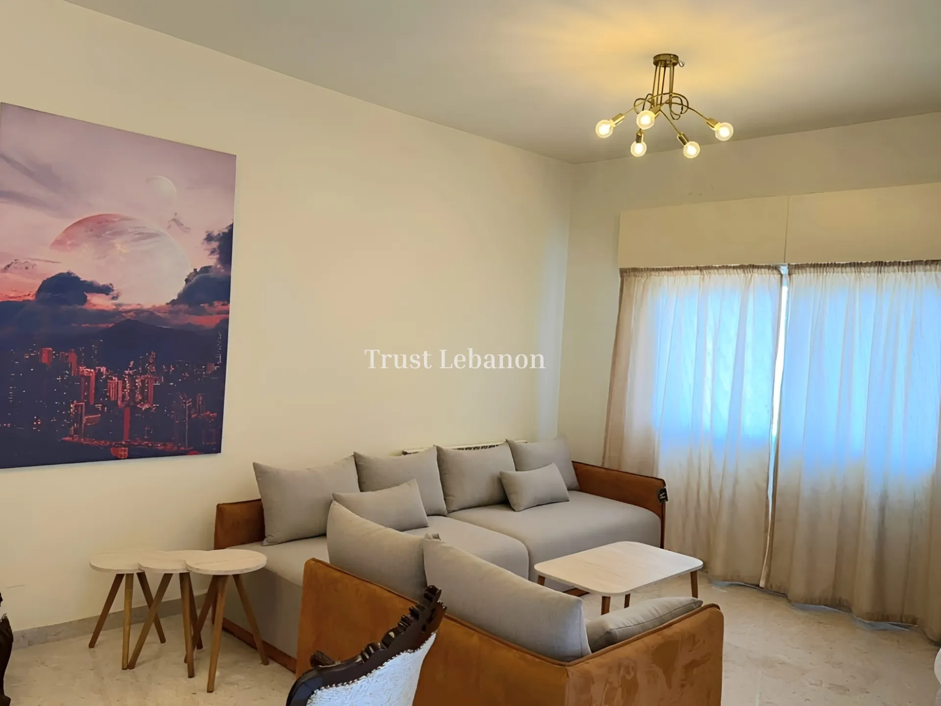 Apartment for rent in Mazraat Yachoua, Lebanon - 3 bed, 3 bath